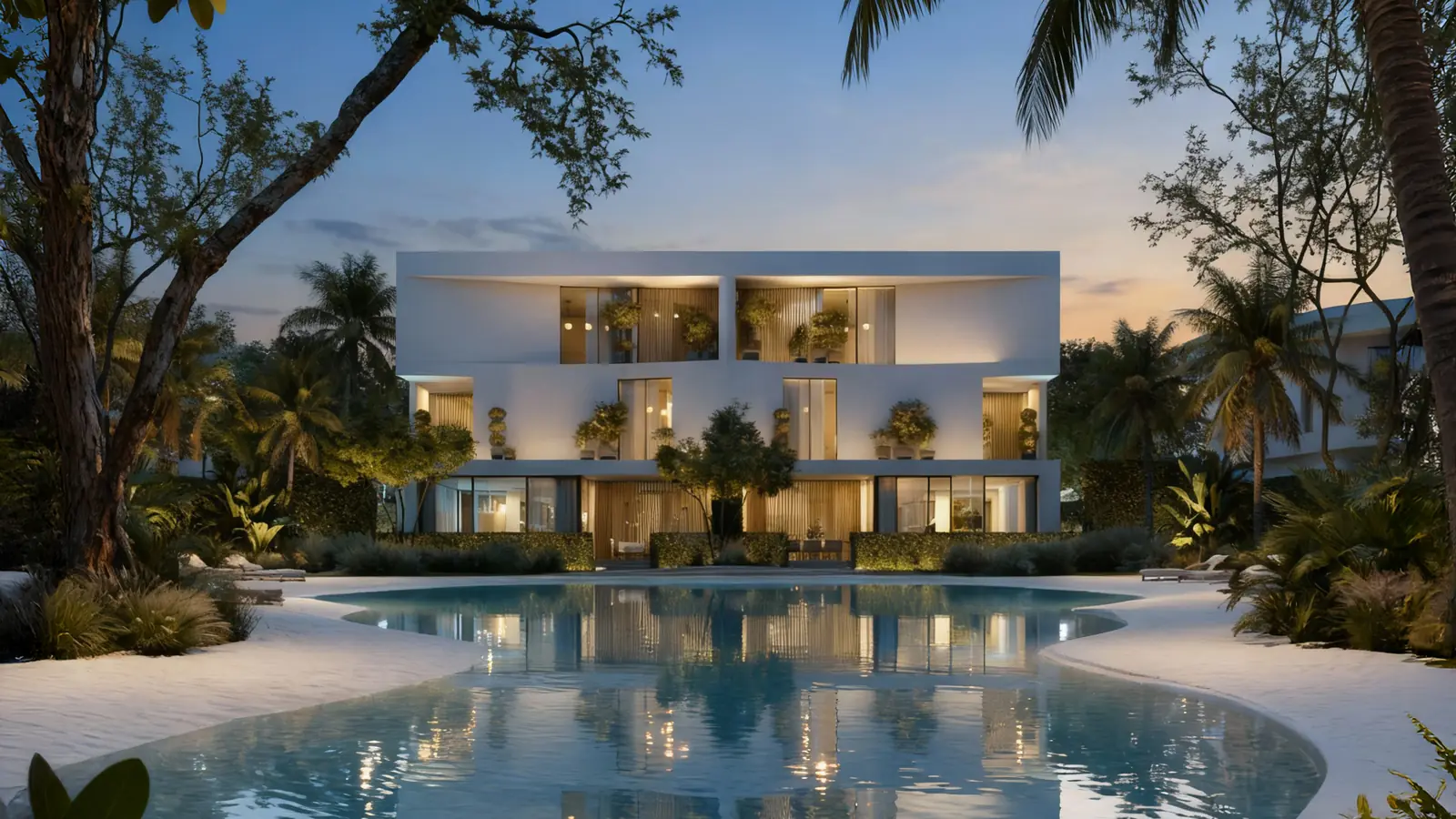 The Dune - 5 bedroom duet villa overlooking the lagoon at Lunaya by Zaya