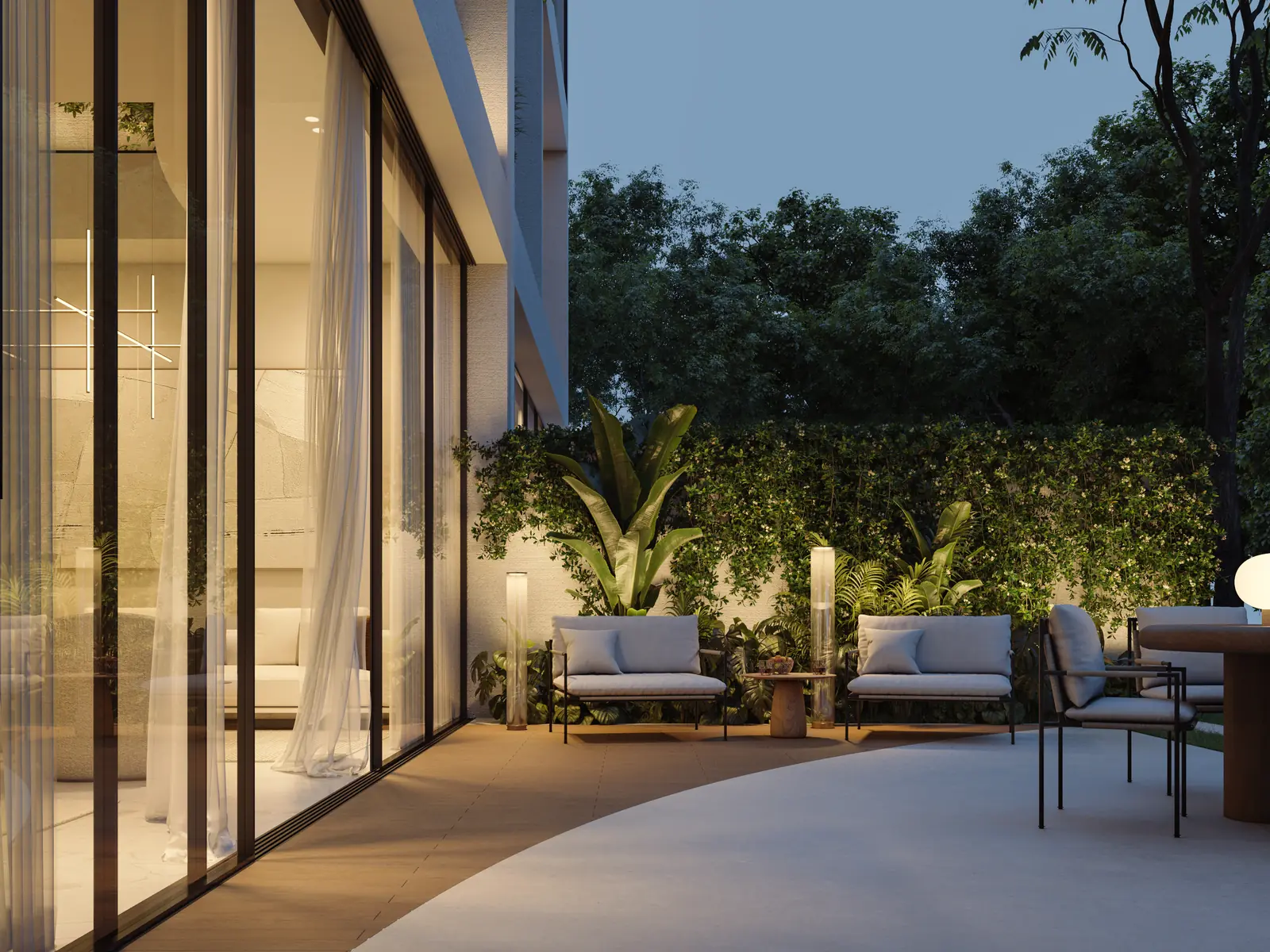 The Rise - 4 bedroom waterfront maisonette with internal garden at Lunaya by Zaya